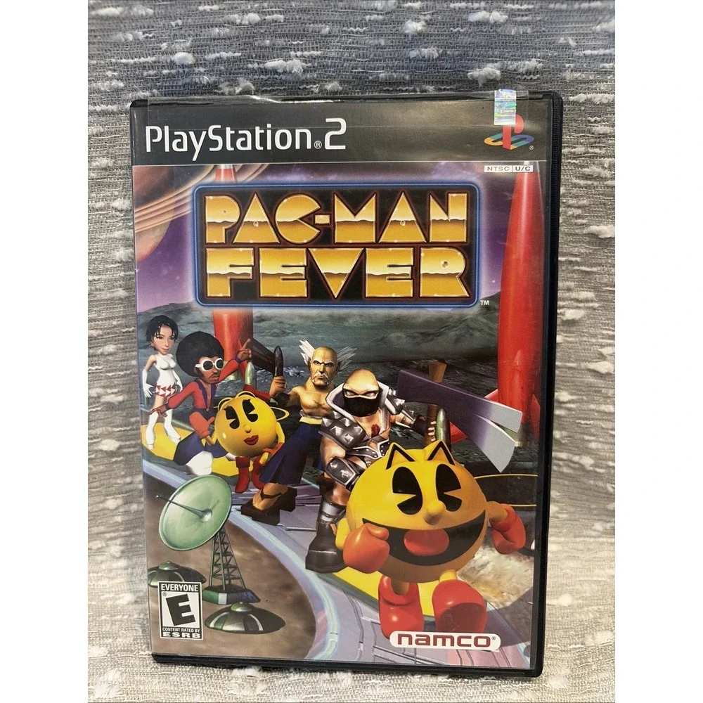 Playstation‎ 2 Pac-Man Fever Game& Manual